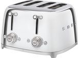 SMEG Toaster "TSF03SSEU", grau (chromfarben), B:33cm H:20cm T:30cm, Toaster, Toaster