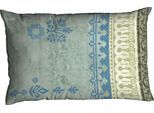 Kissenbezug CASATEX "Indi", grün, B:40cm L:80cm, Biber, Obermaterial: 100% Baumwolle, Kissenbezüge, Kissenbezug, Kissenbezug mit Ornamenten, passend zur Bettwäsche in Qualität Biber
