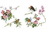 Fensterbild KOMAR "Spring Fever", bunt, B:31cm H:31cm L:31cm, Kunststoff, Fensterbilder, Fensterbild, 31x31 cm (Breite x Höhe), selbsthaftend