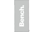 Sporthandtuch BENCH. "Bench", grau, B:50cm L:110cm, Microfaser, Obermaterial: 100% Polyester, Handtücher, Sporthandtuch, Bench Fitnesstuch / Sports Towel mit Überschlag & Tasche, 50x110 cm