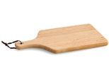 Schneidebrett ZELLER PRESENT "Bamboo", beige (natur), B:25cm H:1,6cm L:45cm, Bambus, Metall, Schneidebretter, Schneidebrett, Länge ca. 45 cm