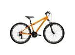 Mountainbike KROSS "KROSS Mountainbike Hardtail 26" Hexagon 1.0 orange 21 Gänge" Gr. 43, orange, schwarz, Fahrräder, Herren, 43cm, 26 Zoll (66,04cm) hinten: 26 Zoll (66,04cm)
