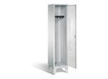 C+P Garderobenschrank Classic, H1850xB420xT500mm, Front Lichtgrau, Korpus Lichtgrau (8010-12) ; C + P Möbelsysteme (8010-12|S10001)