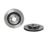 BREMBO Bremsscheibe 09a32611 Geschlitzt/Gelocht 330mm 26mm für Mercedes