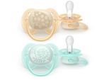 Philips Avent Ultrasoft SCF091/41 0-6 m tétine Neutral 2 pcs
