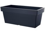 Blumenkasten PROSPERPLAST "Lofly case", grau (anthrazit), B:79,2cm H:33,4cm T:35,2cm, Kunststoff, Pflanzgefäße, BxTxH: 79,2x35,2x33,4 cm