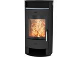 Kaminofen FIREPLACE "MAIA Stahl", schwarz, Kaminöfen, Warmhaltefach