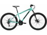 Mountainbike BIKESTAR Gr. 43, grün, Fahrräder, Damen, 43cm, 27,5 Zoll (69,85cm), für Damen und Herren, Kettenschaltung