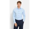 Businesshemd OLYMP "OLYMP No. Six 24/Seven, super slim, Urban Kent", Herren, Gr. 36, Normaler Arm, hellblau, 92% Baumwolle, 8% Elasthan, Hemden