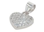 Kettenanhänger ADELIA´S "Damen Anhänger – Herz Herzanhänger aus 925 Silber", silber, Schmuckanhänger, Damen, Silber 925 (Sterlingsilber), Kettenanhänger, Perfekt als Geschenk für besondere Menschen