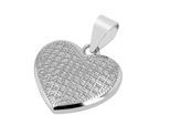 Kettenanhänger ADELIA´S "Damen Anhänger – Herz Herzanhänger aus 925 Silber mit Zirkonia", silber, Schmuckanhänger, Damen, Silber 925 (Sterlingsilber), Kettenanhänger, Ideal als Geschenk für besondere Anlässe