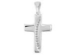 Kettenanhänger ADELIA´S "Damen Anhänger – Kreuz Kreuzanhänger aus 925 Silber", silber, Schmuckanhänger, Damen, Silber 925 (Sterlingsilber), Kettenanhänger, Ideal als Geschenk für besondere Anlässe