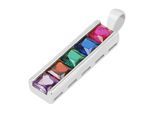 Kettenanhänger ADELIA´S "Damen Anhänger aus 925 Silber mit Zirkonia", bunt (silber), Schmuckanhänger, Damen, Silber 925 (Sterlingsilber), Kettenanhänger, Ideal als Geschenk zum Valentinstag