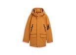 TOM TAILOR Herren Arctic Parka mit abnehmbarer Kapuze, braun, Uni, Gr. M