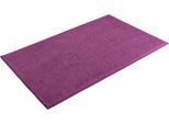 Badematte MY HOME "Vanessa, Badvorleger, Badezimmer Teppich" Gr. 4, lila (beere), H:10mm, Polyester, Badematten, Badematte, Badteppich, weiche Haptik, unifarben