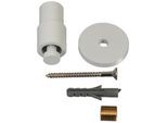 Deckenträger für Gardinenstangen LIEDECO "Power", weiß, L:4,5cm Ø:2cm, Gardinenstangenhalterungen, Deckenträger für Gardinenstangen, für Gardinenstangen Ø 20 mm
