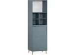 Aktenschrank Set U510R Petrol ca. 50,95x174,2x41cm