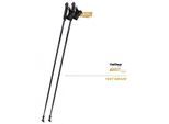 Komperdell - Traveller FXP - Nordic Walking Stöcke Länge 135 cm schwarz