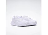 Laufschuh REEBOK "ZIG HYPNOTICA", Damen, Gr. 47, weiß, weiß, weiß, Synthetik, Textil, Schuhe Laufschuh