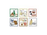 Stumpf Piktogramm-Set, farbig, 6 Stück ; Stumpf Metall (5408840)