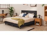 BRUNO Boxspringbett Komfort 180x200cm in Schwarz | höchster Schlafkomfort zum besten Preis