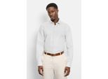 Businesshemd OLYMP "OLYMP Level Five 24/Seven, body fit, Modern Kent", Herren, Gr. 40, Normaler Arm, natur, 64% Baumwolle, 27% Polyester, 9% Elasthan, Hemden
