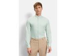 Businesshemd OLYMP "OLYMP Level Five 24/Seven, body fit, Stehkragen", Herren, Gr. 39, Normaler Arm, limone, 64% Baumwolle, 27% Polyester, 9% Elasthan, Hemden