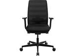 Schäfer Shop Select SSI PROLINE NEW WORK Bürodrehstuhl Netz Schwarz, Gestell Schwarz