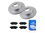 ATE Bremsensatz, Scheibenbremse Bremsensatz-Hinterachse ijf141f9h9 Hinterachse belüftet 308mm 18mm für NISSAN