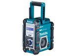 Baustellenradio MAKITA "DMR112", blau, B:27,5cm H:43,1cm T:16,5cm, Radios, ohne Akku