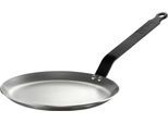 Crêpepfanne PINTINOX "Excalibur", silber (edelstahlfarben), H:1,25cm Ø:20cm, Pfannen, Induktionsgeeignet