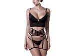 Erotisches Dessous-Set, 3 Teile
