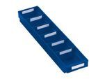 Kappes Regalkasten Mod. 510 blau 500 x 120 x 65 mm für 5 Trennplatten (6632.00.3050)