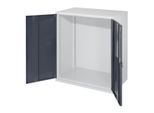 Kappes Schwerlastbeistellschrank Leergehäuse Mod. 60 RAL 7035/7016 Vollblechtüren (1471.00.1024)