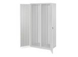Kappes Schwerlastschrank Leergehäuse Mod. 50 RAL 7035 Tür innen Schlitzplatten (1463.00.4013)