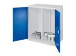 Kappes Schwerlastbeistellschrank Leergehäuse Mod. 70 RAL 7035/5010 Doppelwandtüren (1472.00.2016)