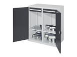 Kappes Schwerlastbeistellschrank Mod. 73 RAL 7035/7016 Doppelwandtüren mit Ausstattung (1472.04.2024)