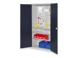 Kappes Werkzeugschrank RasterPlan Mod. 6 T410 mm RAL 7035/7016 Türen innen Lochplatten (1352.02.3024)