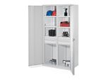 Kappes Schwerlastschrank MMT Mod. 56 RAL 7035 Vollblechtüren (1463.12.1013)