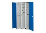 Kappes Vertikalschrank RasterPlan Mod. 85 RAL 7035/5010 Doppelwandtür mit Ausstattung (1467.01.2016)