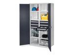Kappes Schwerlastschrank MMT Mod. 53 RAL7035/7016 Türen innen Lochplatten (1463.06.3024)