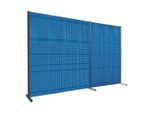 Kappes Trennwand RasterPlan Doppelfeld 180° H2000 mm RAL 5010 Ausstattung 2 LP/SP (7247.00.3021)