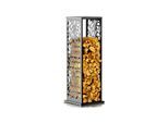 Westmann Kaminholzregal Luma Flow Anthrazit 37,5x37,5x112cm
