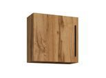 VCM Holzregal hängend platzsparendes Regal Maße: H. 50 x B. 50 x T. 30 cm Elegantes Regal hängend Aufbewahrungsregal Bücherregal Wandboard - Arila M
