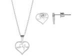 Kette ohne Anhänger ADELIA´S "Damen Halskette mit Anhänger – aus Edelstahl", silber, Halsketten, Damen, 45cm, Edelstahl, Ideal als Geschenk zum Valentinstag