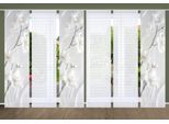 Schiebegardine HOME IN GREEN "LAIRA" Gr. 1, beige (naturfarben), B:60cm H:245cm, Polyester, Gardinen, Schiebegardine, SET DIGITALDRUCK,BAMBUSOPTIK RECYCELT