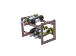 Weinregal MCW-B58, Flaschenregal Weinständer Weinhalter, Tanne 2 Böden ~ 1 Stück