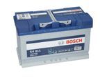 BOSCH Starterbatterie S4 12 V, 80 Ah, 740 A 0 092 S40 110 12V 80Ah 740A für VW SEAT JEEP LAND ROVER AUDI TOYOTA JAGUAR VOLVO BMW OPEL HYUNDAI LEXUS DO