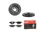 BREMBO Bremsensatz, Scheibenbremse 142054117 Vorderachse Geschlitzt 288mm 25mm für Mercedes