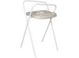 Bebe Jou Badewannenständer , Taupe , Metall, Kunststoff , 61.2x9x114.6 cm , Pflegen, Baden, Babybadewannen